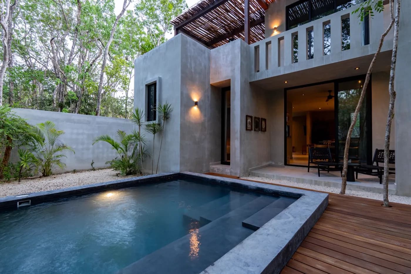 Completed Selva Maya home